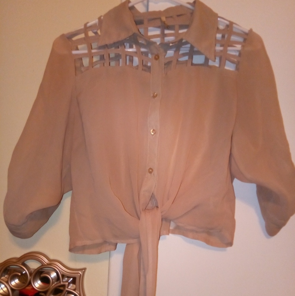 🌞Crop top blouse